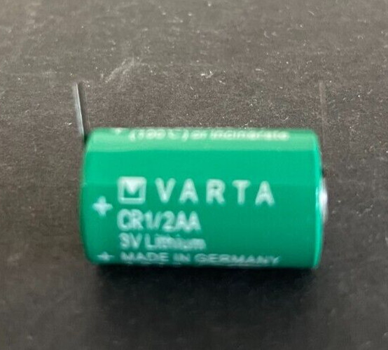 Brand New Varta CR1/2AA 3V Lithium Battery CR14250 LS14250 with tabs