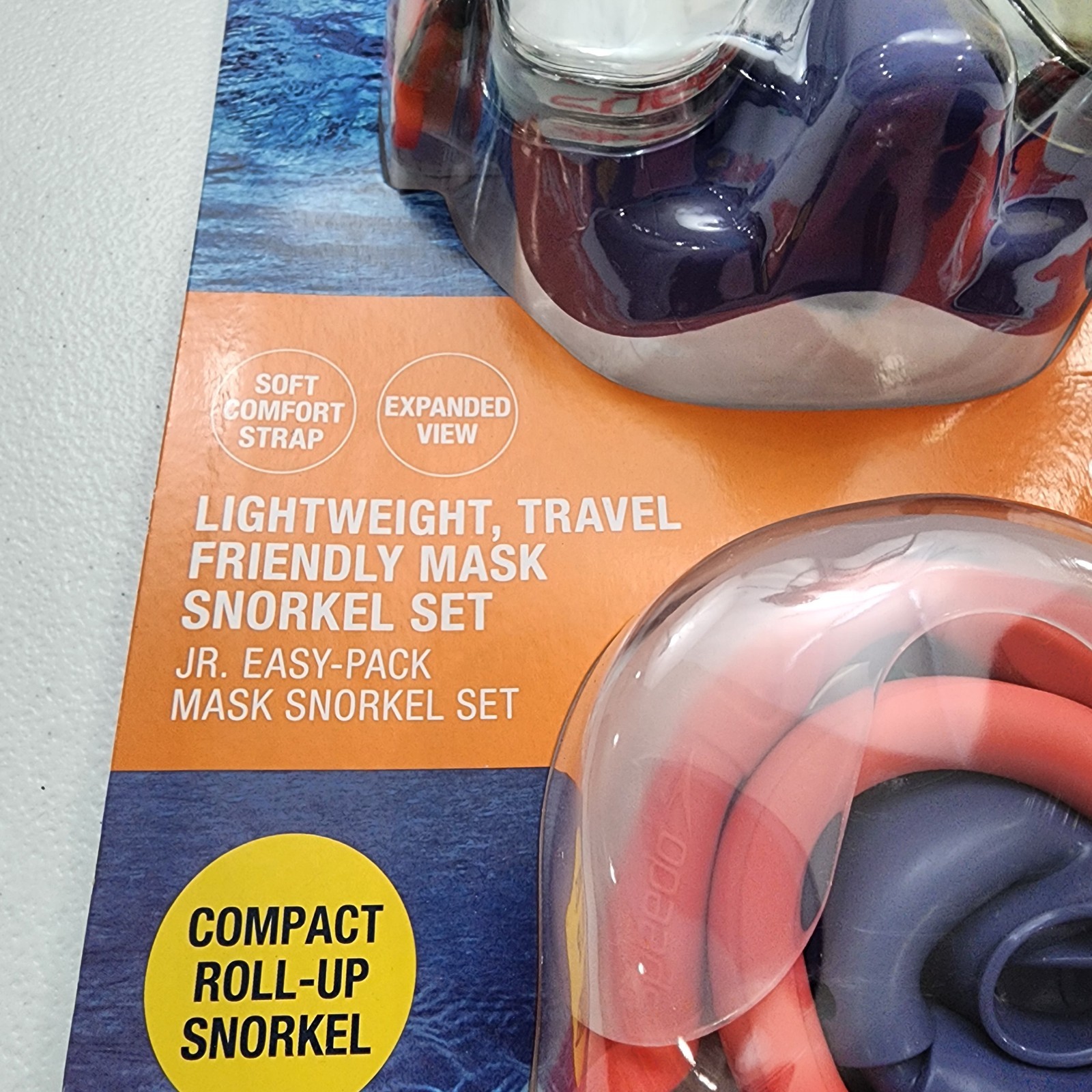 Brand NEW Junior Speedo Snorkel Set In Package