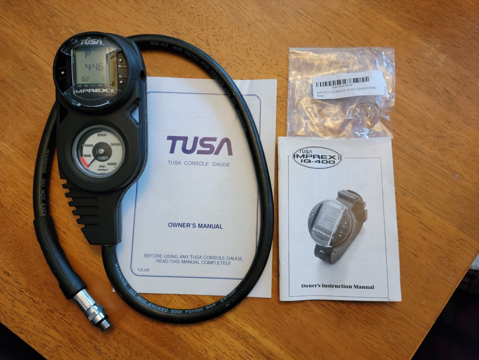 Tusa Imprex II IQ-400 Dive Computer