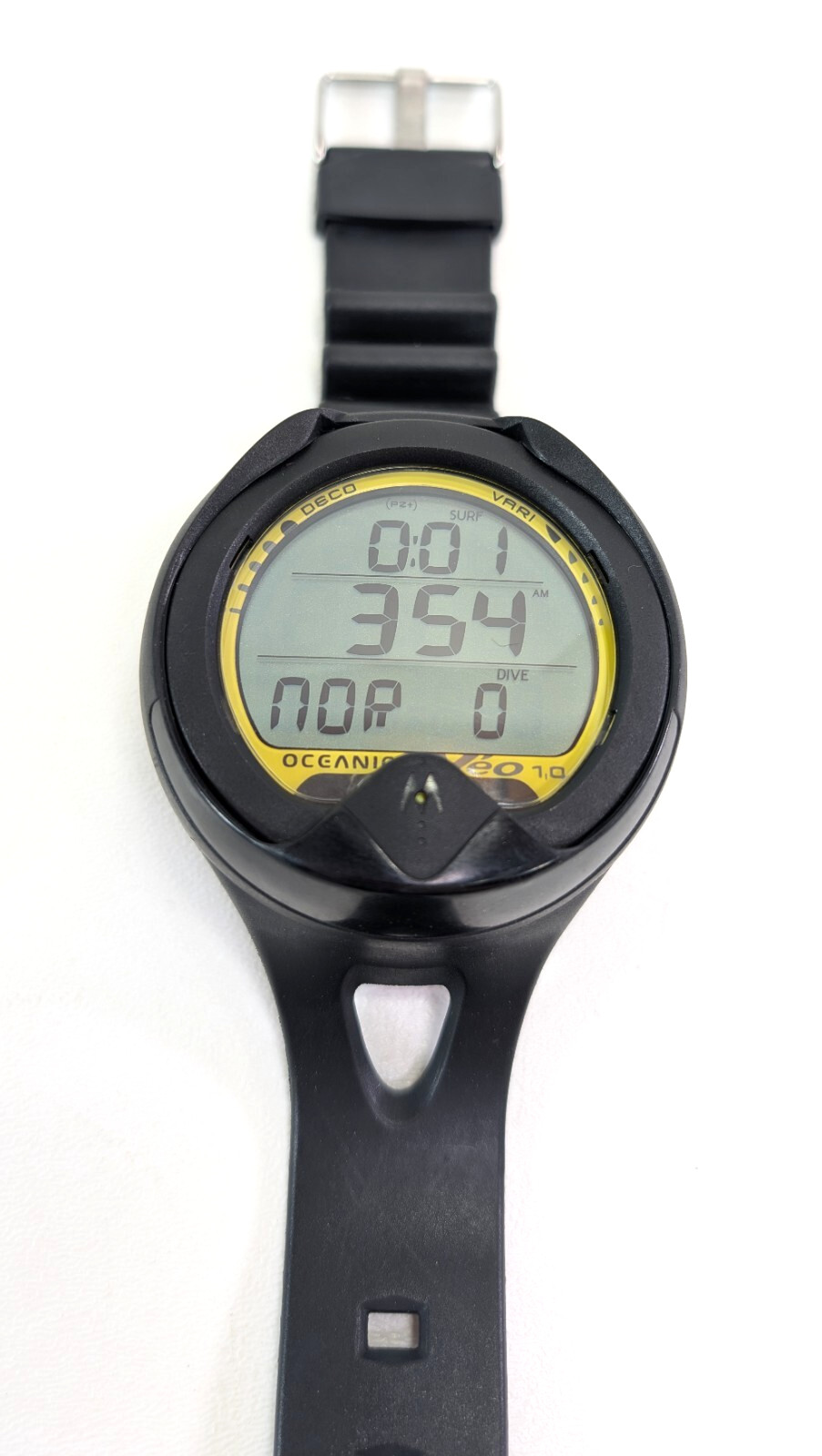 Oceanic Veo 1.0 Scuba Dive Wrist Computer Diving Air & Nitrox EXCELLENT! #5385