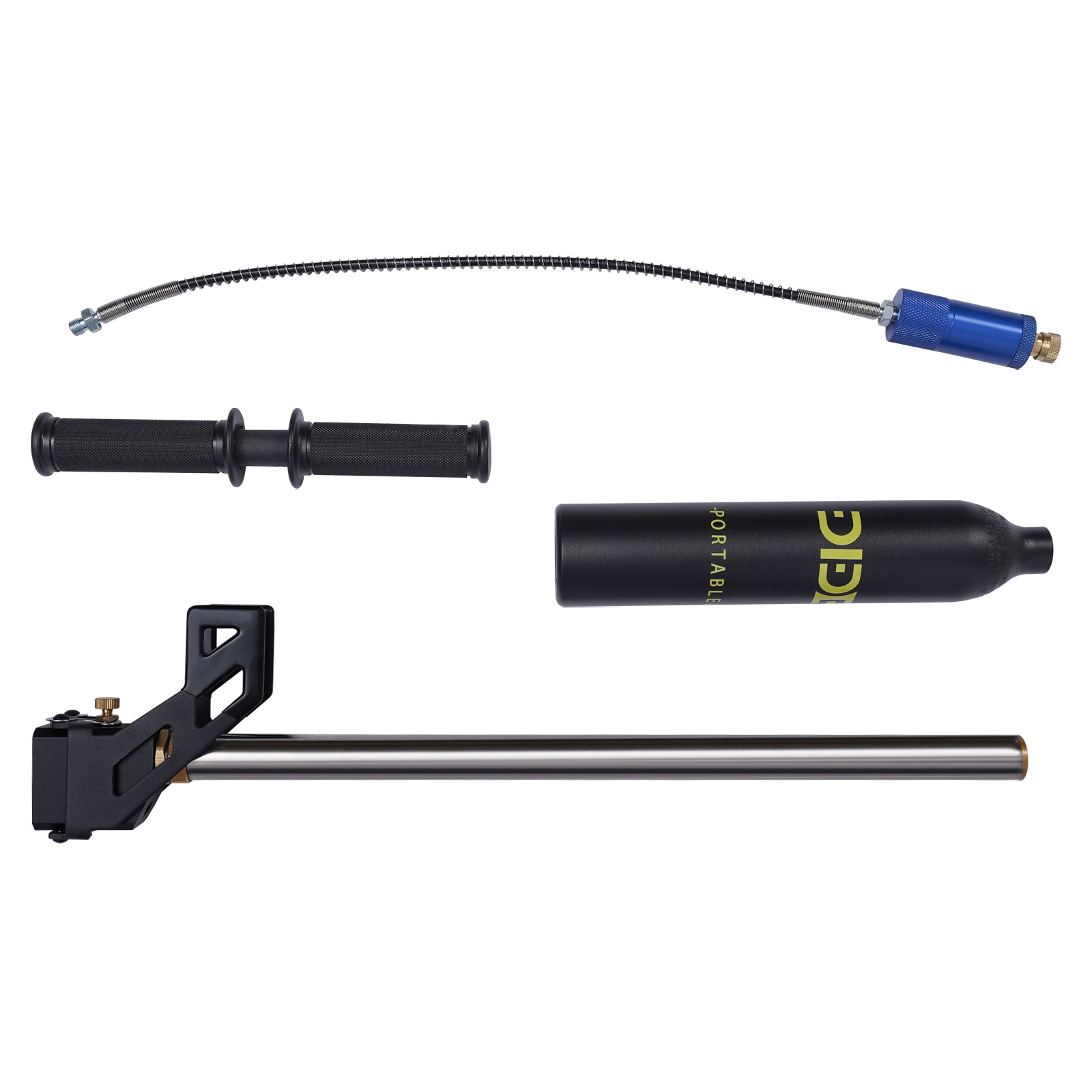 0.5L Oxygen Tank Pump Equipment Underwater Breath Mini Scuba Diving Case Kit