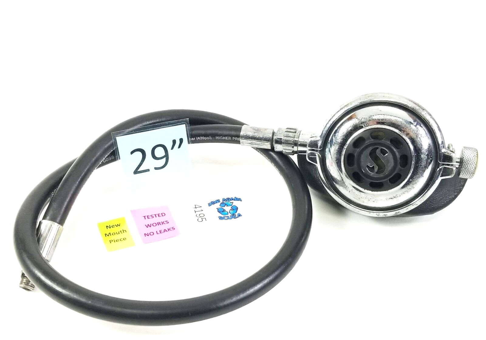 Scubapro 109 Metal Adjustable Balanced 2nd Stage Scuba Dive Regulator #4195