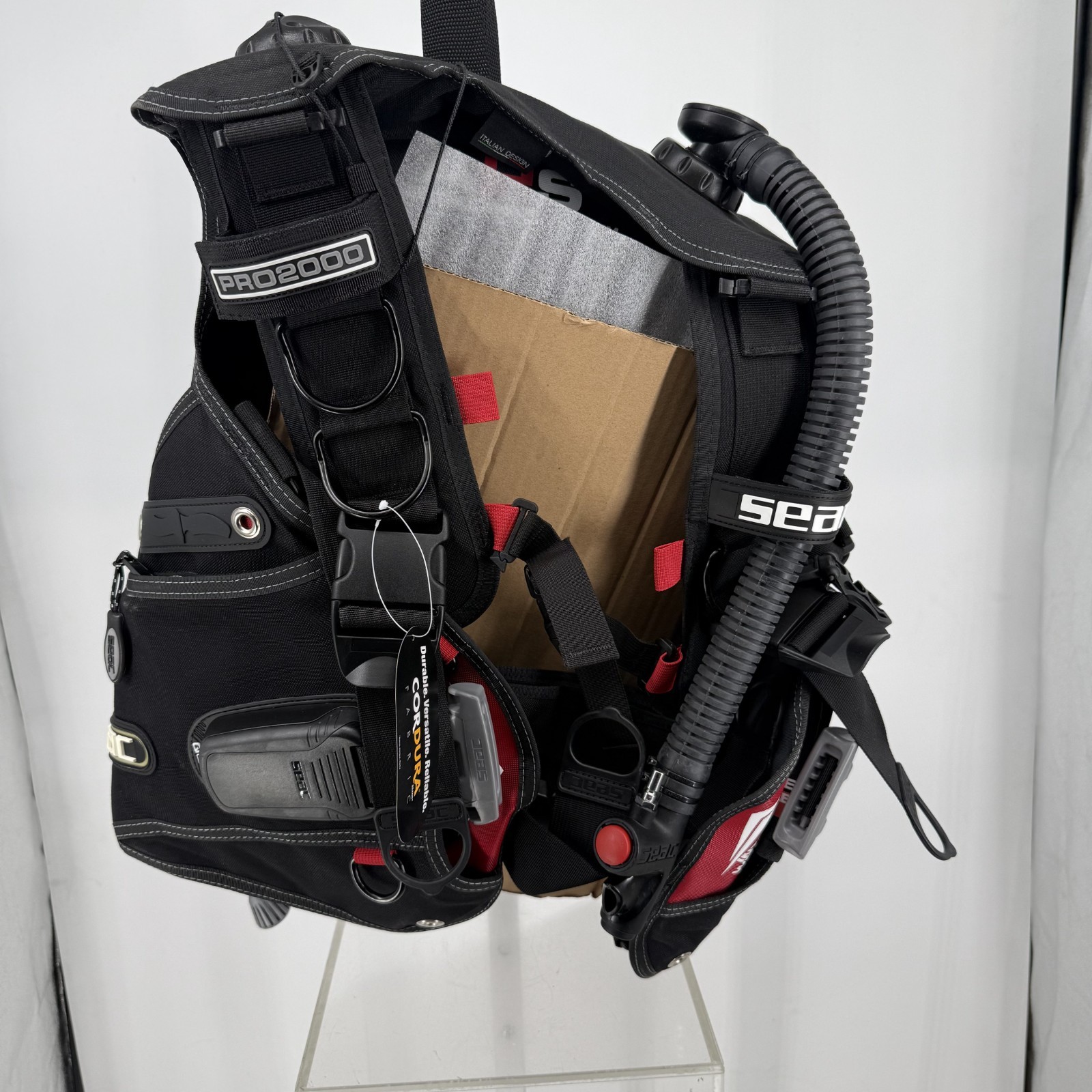 SEAC Equilibrator Pro 2000 EVO BCD – XS NEW in Box – Scuba Buoyancy Compensator