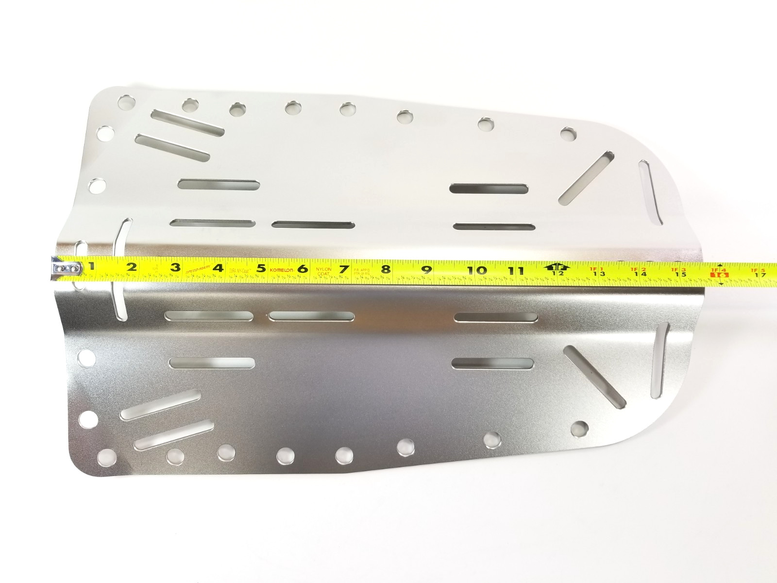Stainless Steel Backplate Scuba Dive Tech Side Mount Doubles / Single BCD 15×10