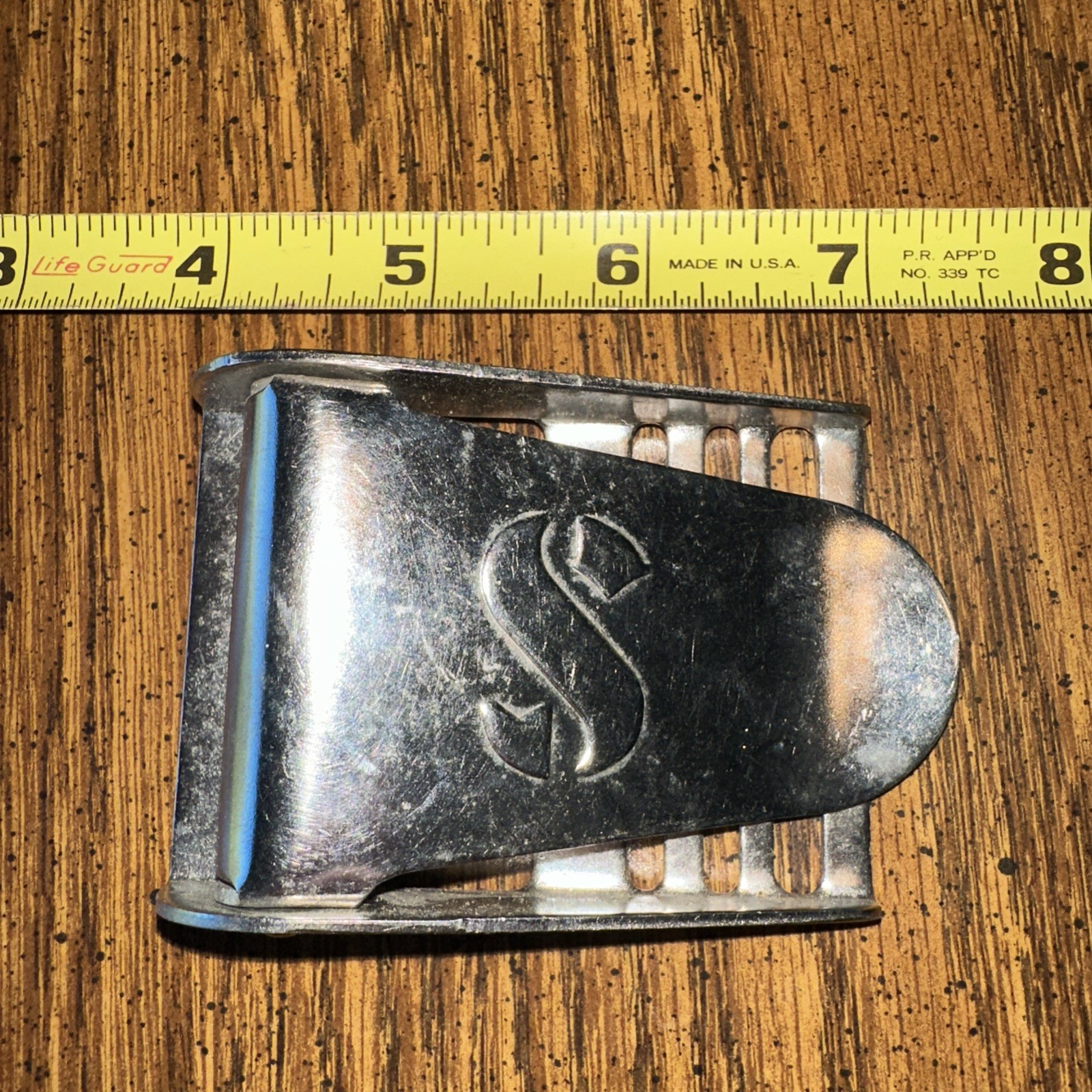 NOS Vintage OEM Scubapro Scuba Dive Weight Belt Buckle stainless steel 2” Webing