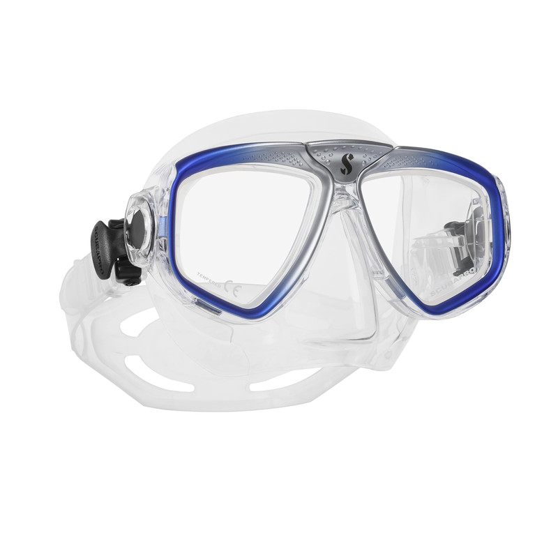 Scubapro Zoom Scuba Mask Ultra Clear Dual Lens And Lens-Change System For