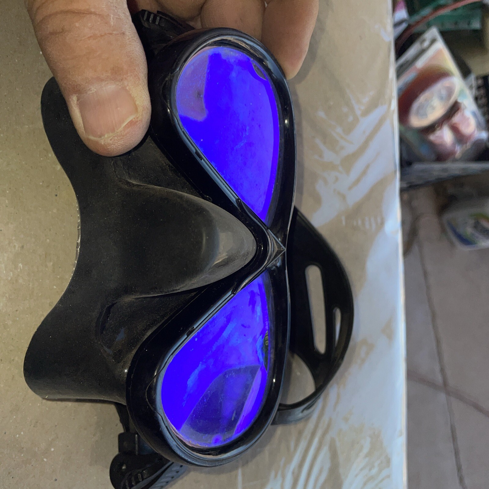 Guardian CHROMA HD Pro Scuba Snorkeling Frameless Silicone Dive Mask /Goggles