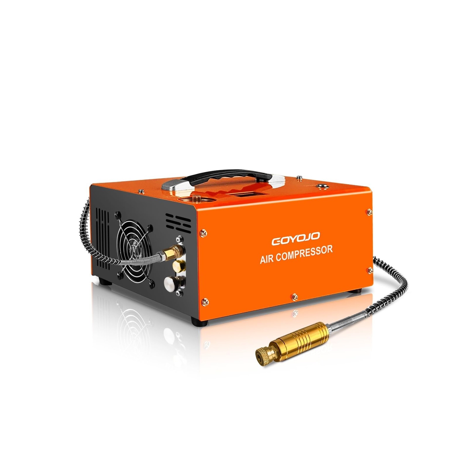 GOYOJO PCP Air Compressor, Max 4500 PSI / 300 Bar, Fast Fill for Airguns or P…