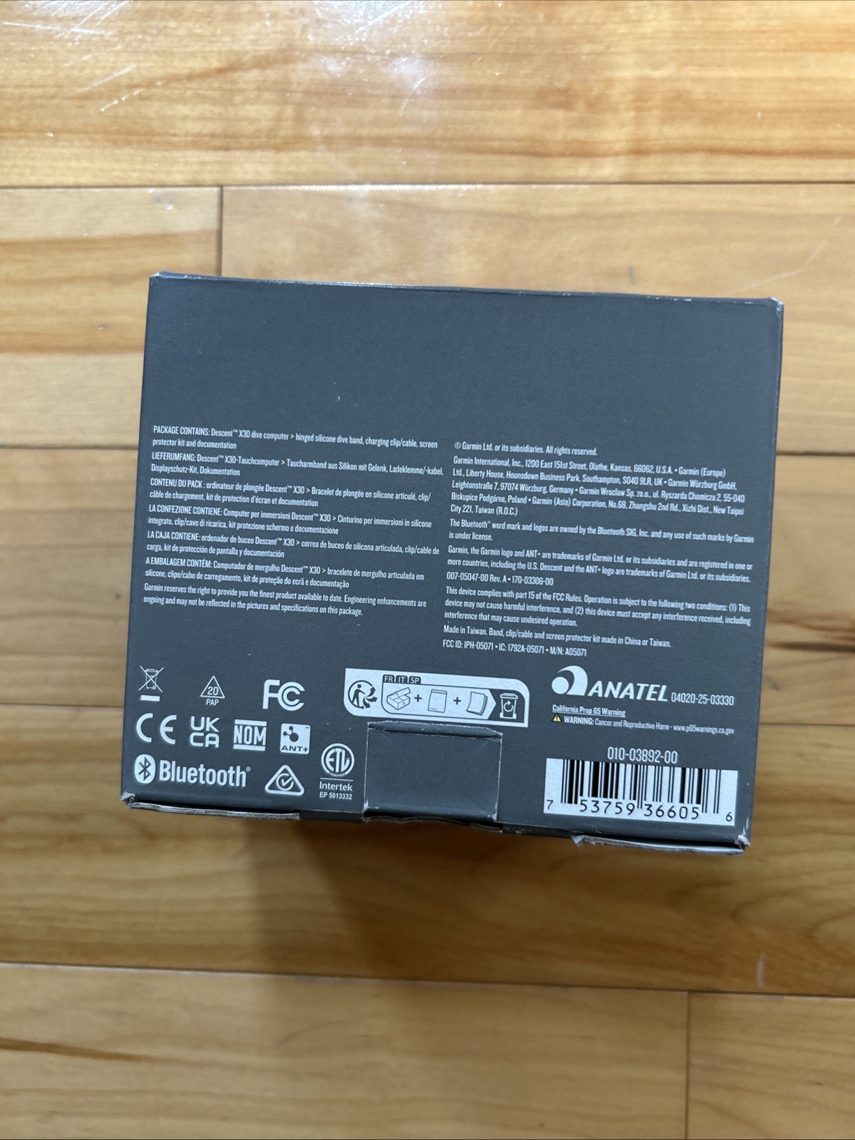 🔥 NEW! 🔥 Garmin Descent X30 Rugged Dive Computer Surface GPS 2.4″ 010-03892-00