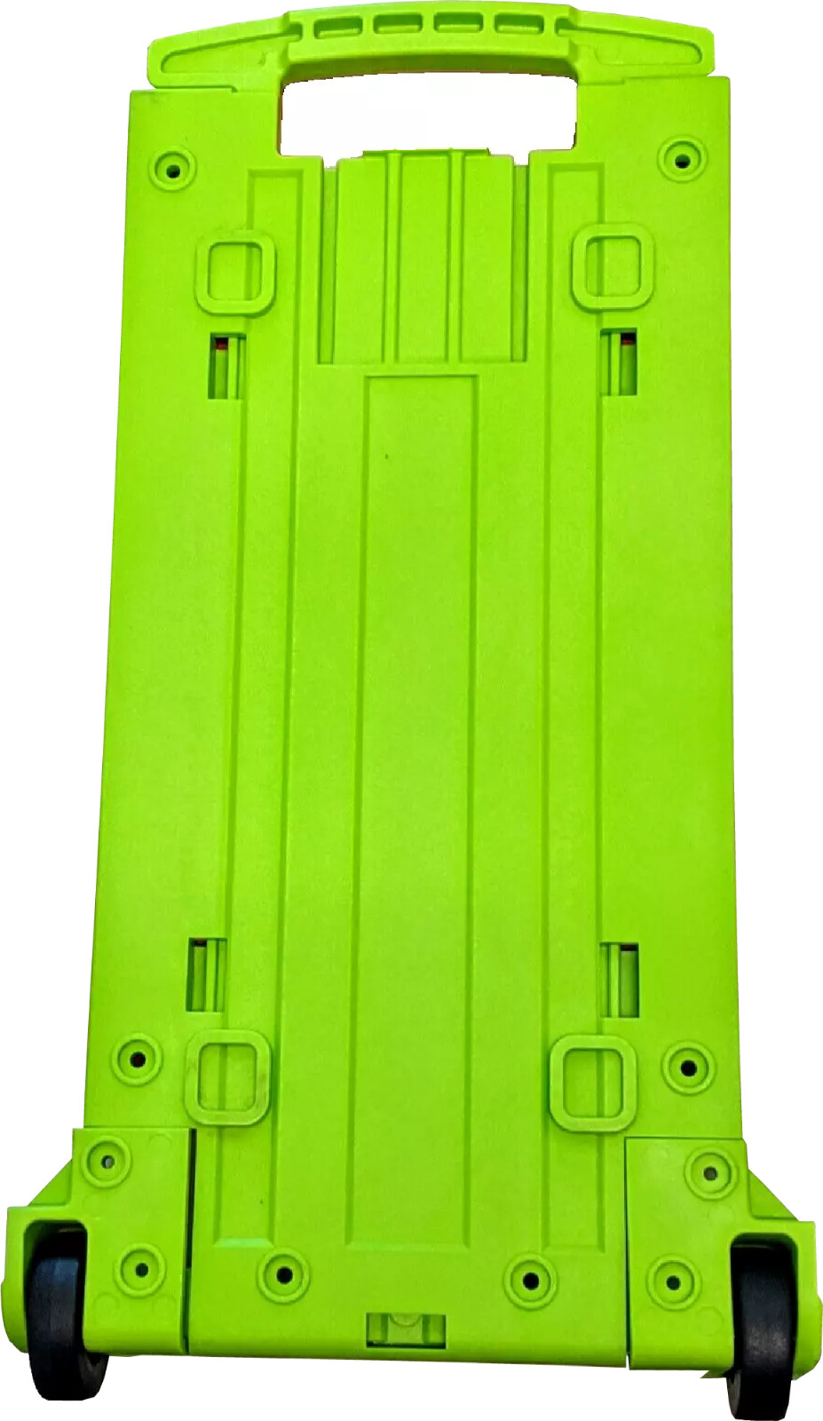 Lime Green Pelican 1510 or 1560 Complete Trolley Kit – With wheels + screws.