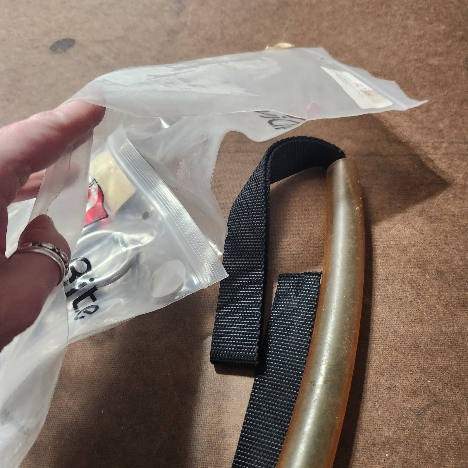 Dive Rite Stage Strap Kit AL40 1″ Web 15″ Tube AC3008-15 & S/S Clips GM2053-40