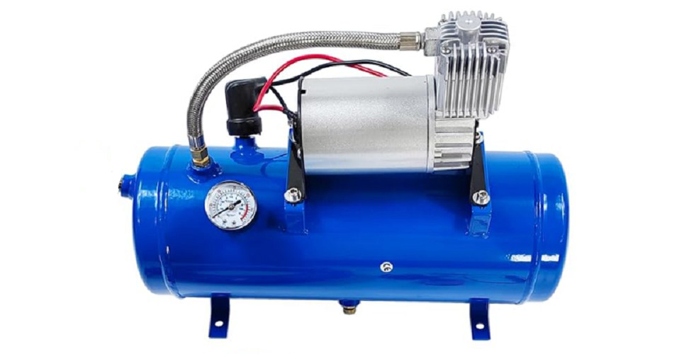 Hookah Diving Scuba Snorkeling Air compressor 12 Volt 1.6GAL 150 PSI +Regulator