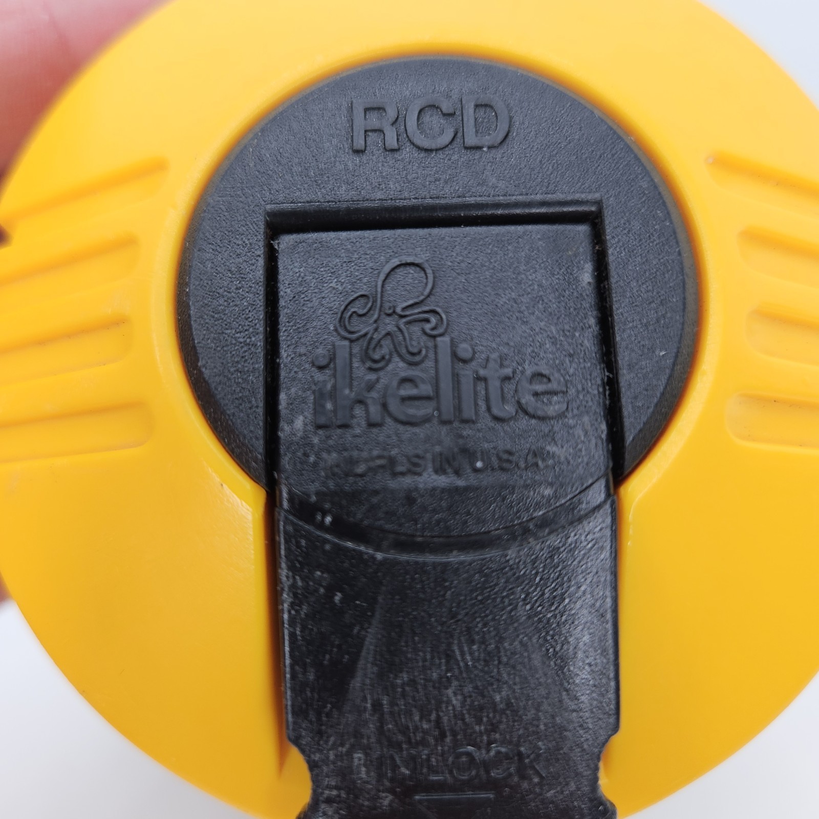 Scuba Ikelite RCD Underwater Flashlight Deepsea Dive Light 4D Cell Yellow TESTED