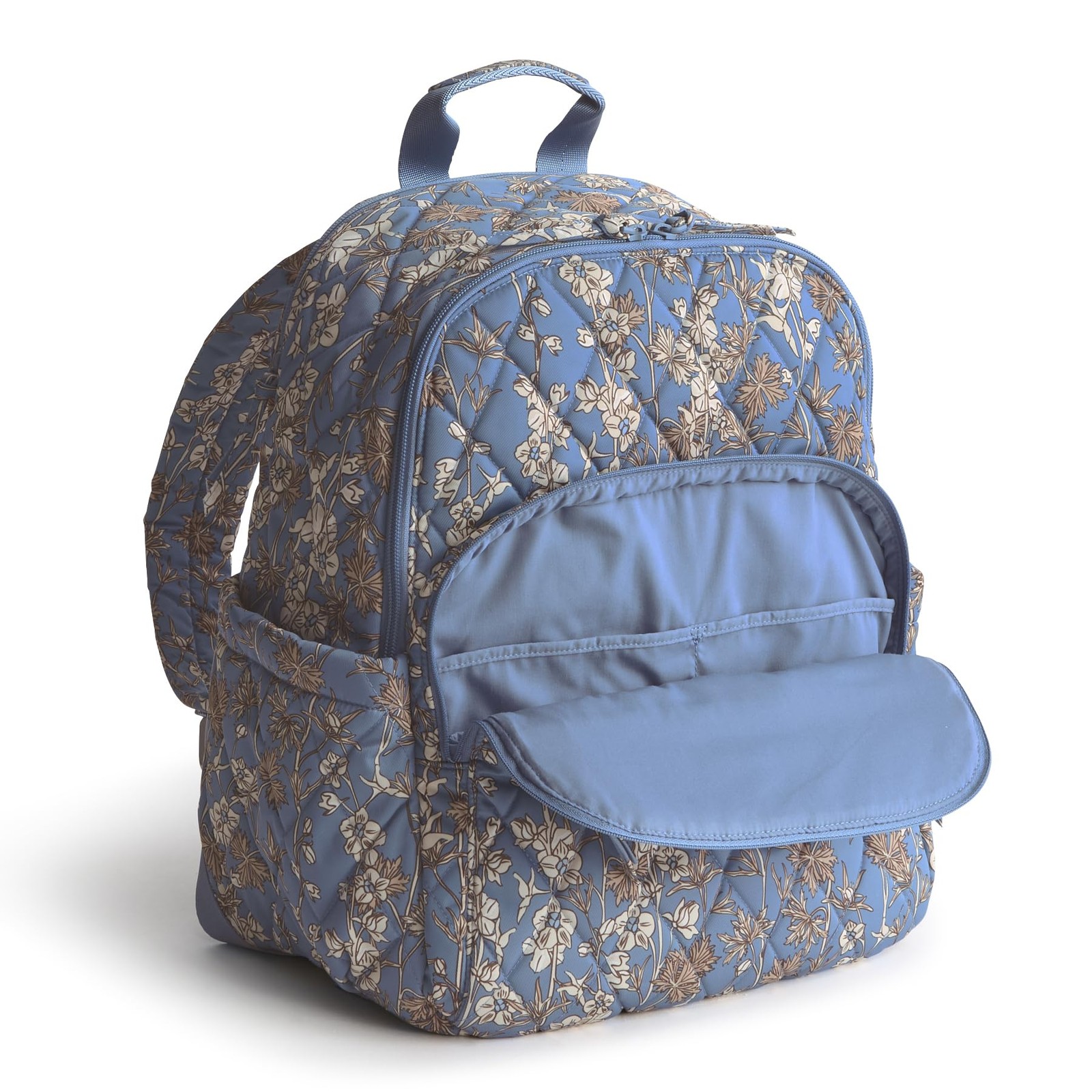Vera Bradley Women’s Bancroft Backpack – One Size, Larkspur Delphinum