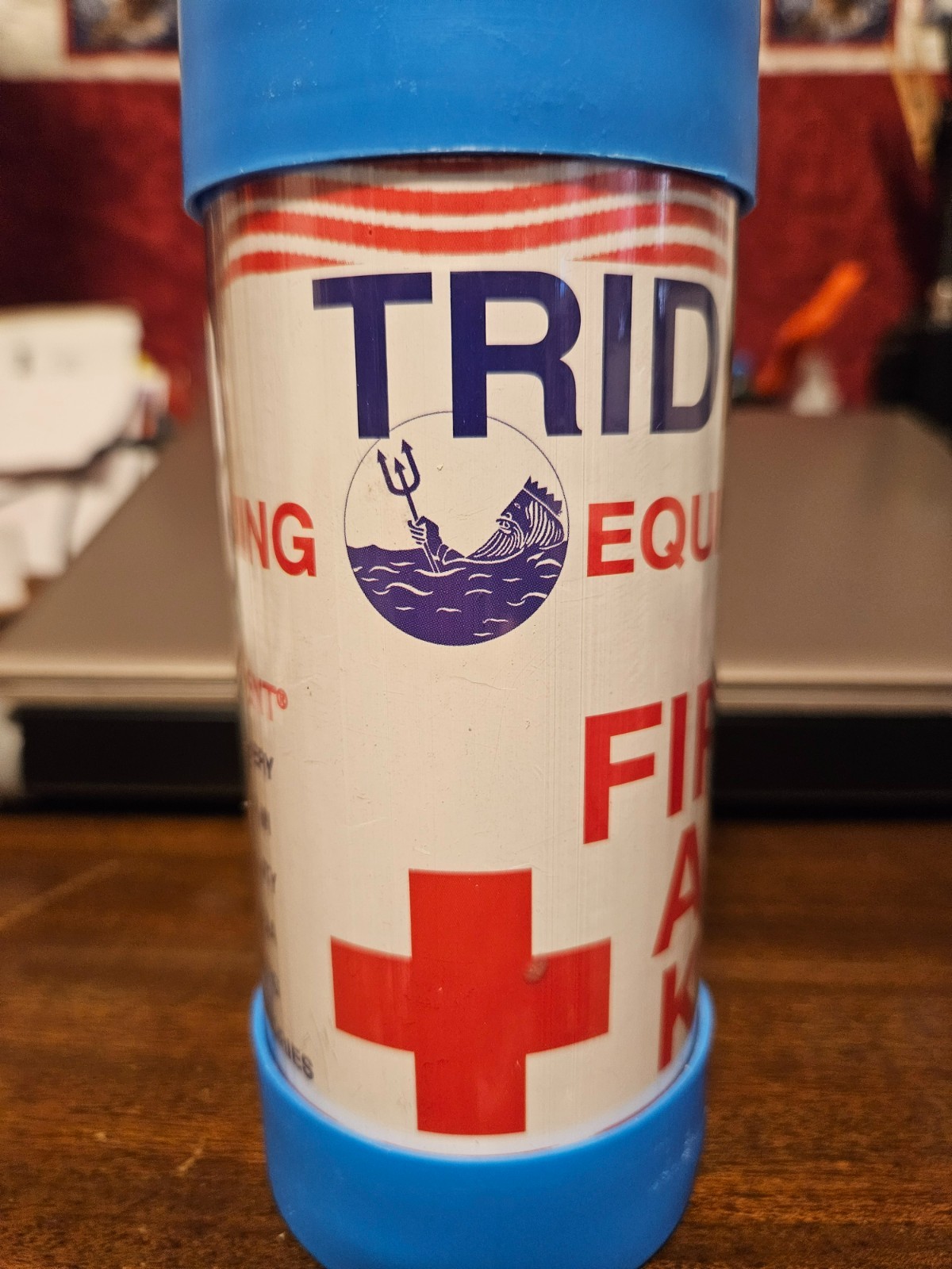 Trident Tube First Aid Accessories for Scuba Diving Round Case