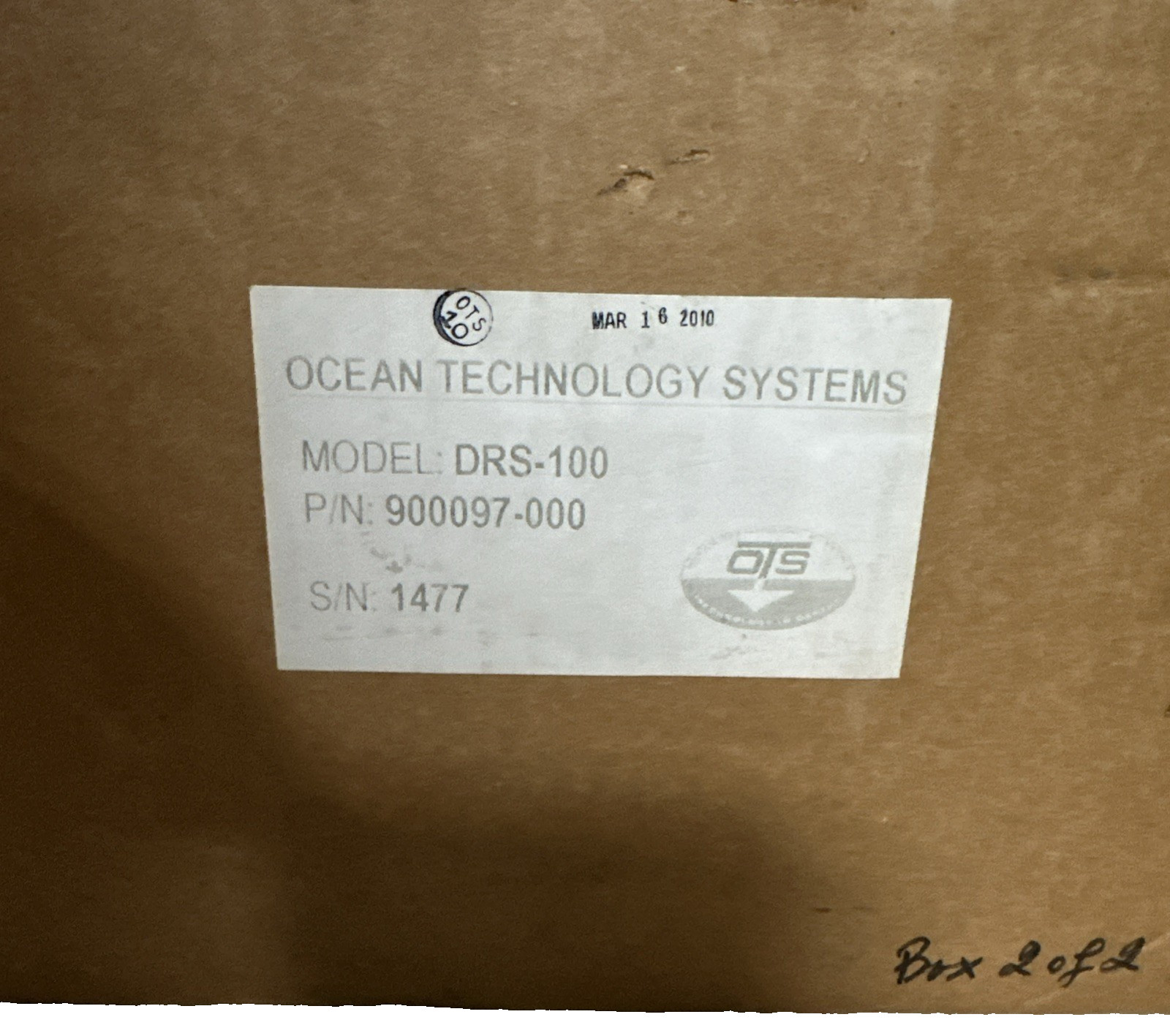 OTS LL-98 Transducer – for DRS-100 Diver Communication Intercom Recall System