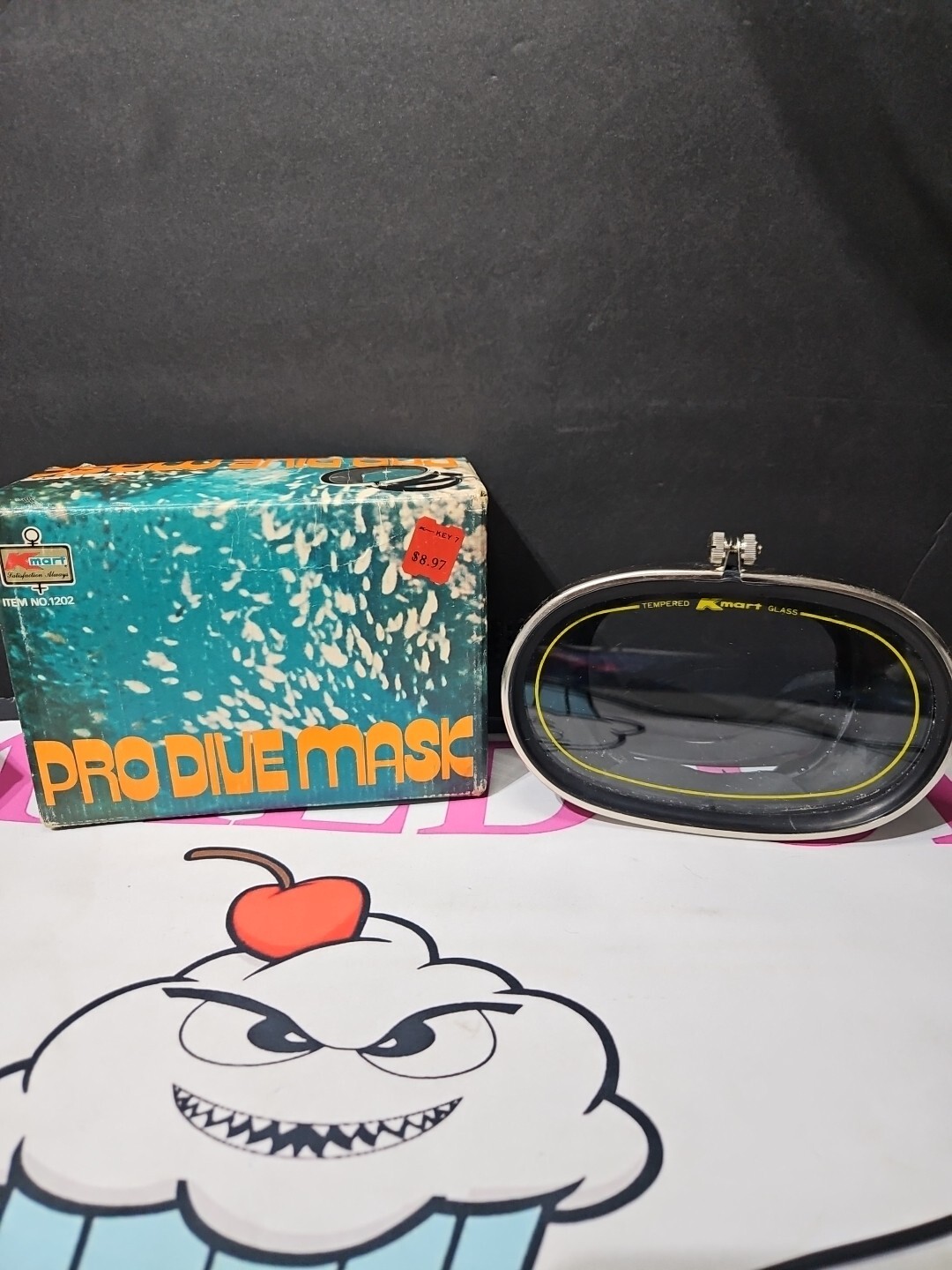 Vintage Kmart Pro Dive Mask Sea Mate Googles With Box 👀
