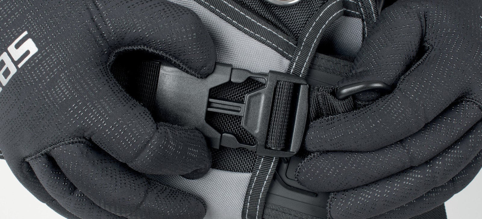 SEAC EQ-PRO Buoyancy Compensator – Black/Grey – Medium