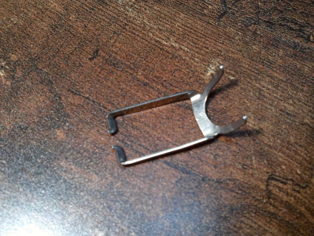 Diaphragm lever for Scuba second stage.