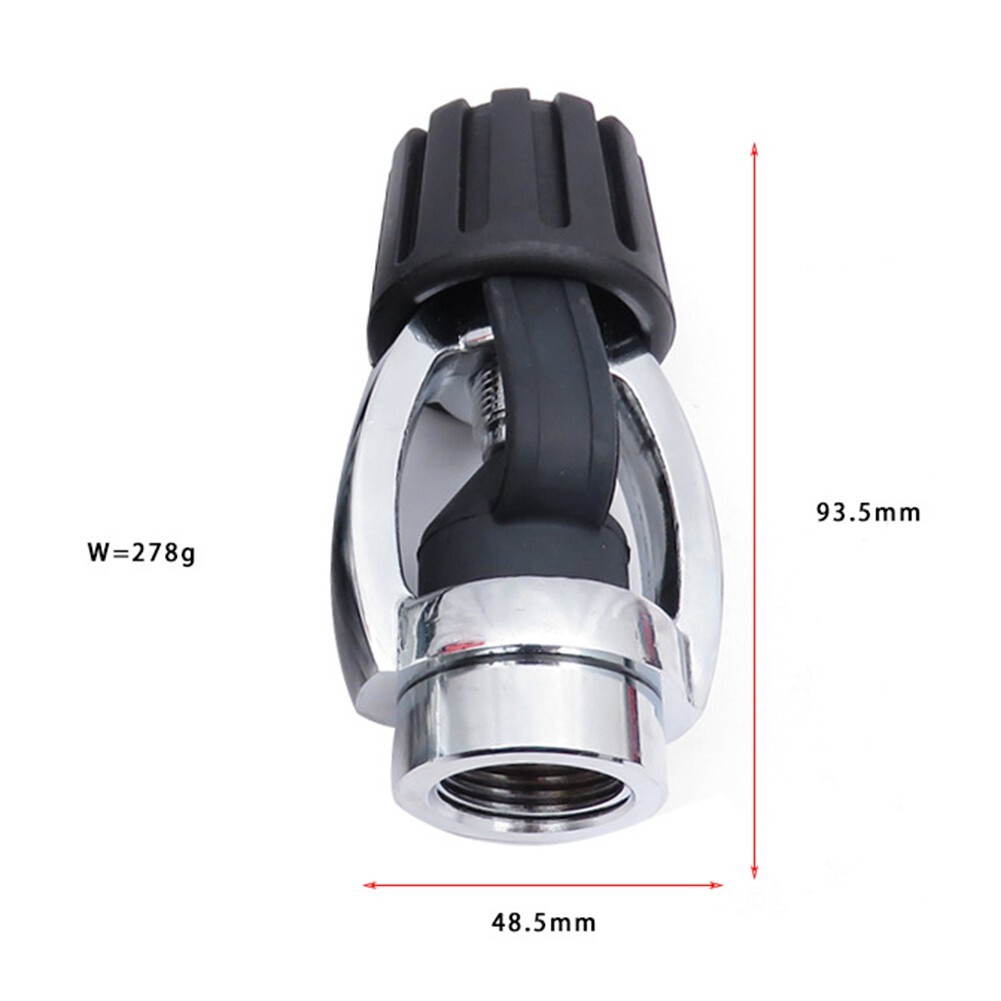 Scuba-Diving-Din To for YOKE Adapter Converter For Din 1 Stage With Dust Cap