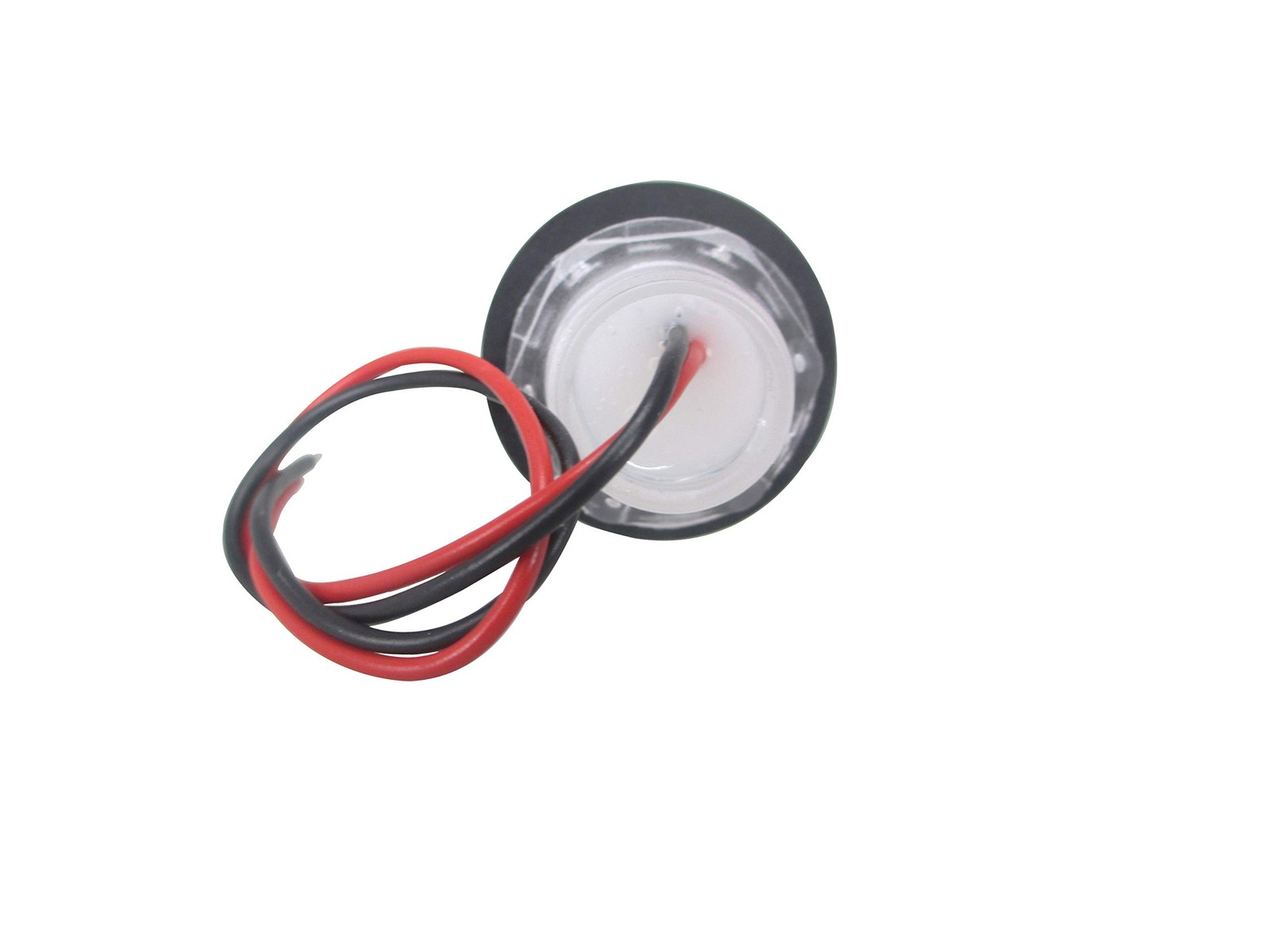 MARINE BOAT LED LIVEWELL ROUND BUTTON WHITE COURTESY LIGHT OEM White