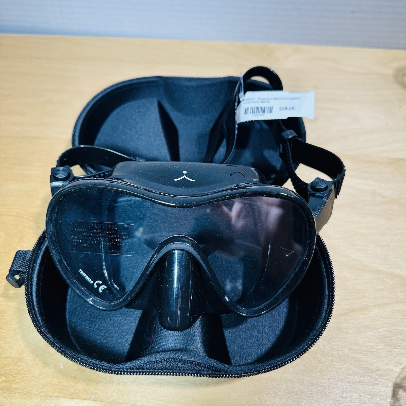 “New” MSF2411 Frameless Dive Mask By Chesapeake Underwater Sports