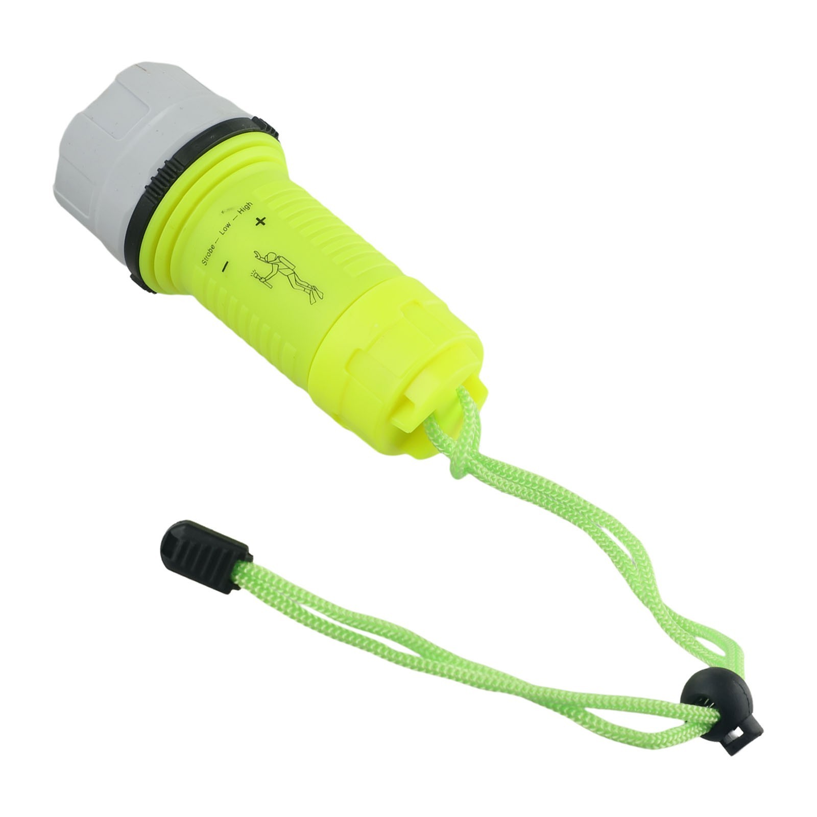 High Quality Strong Light Flashlight 1800LM 3 Modes Diving Flashlight Torch