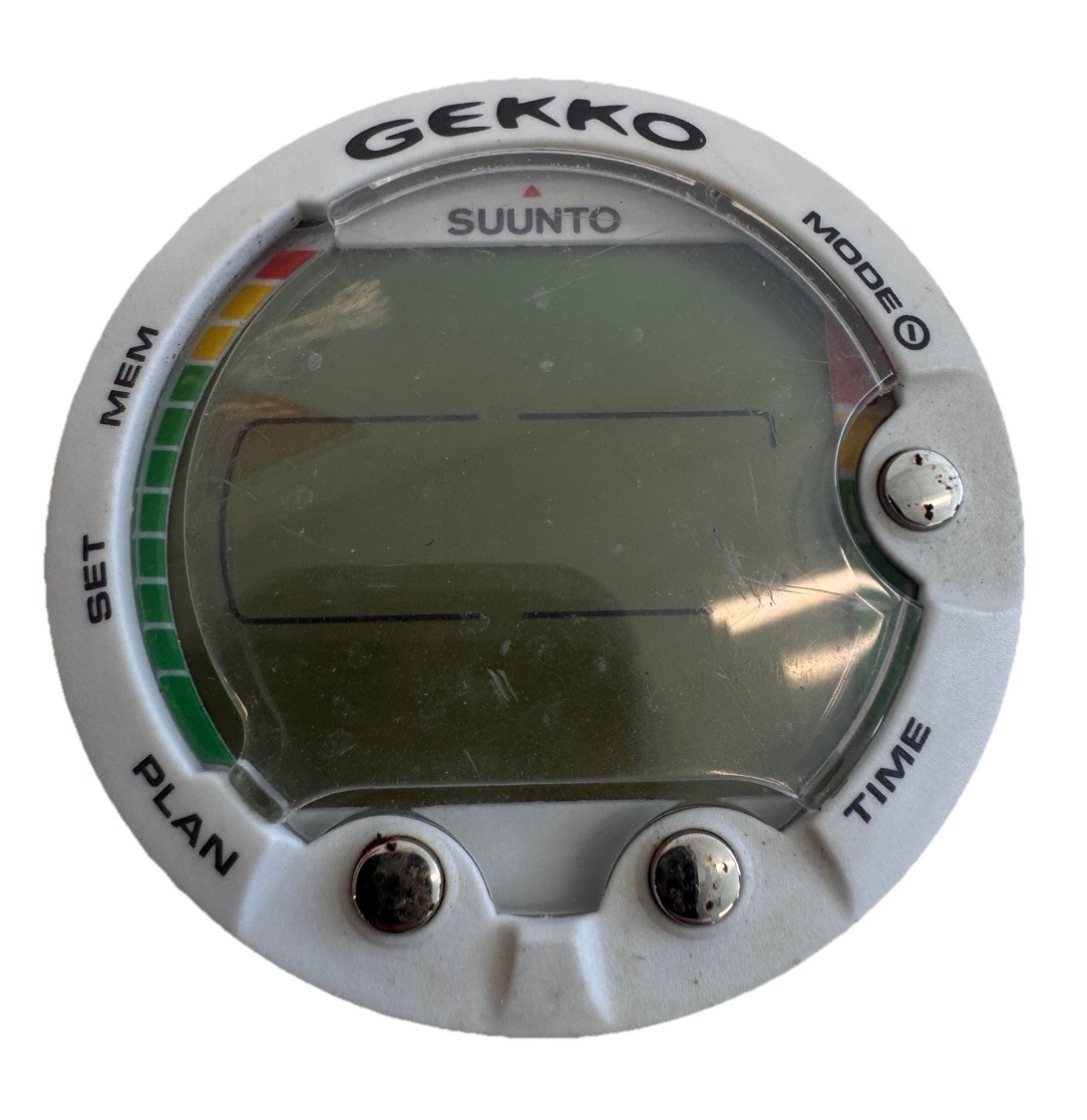Suunto Gekko Computer Scuba Dive Watch White