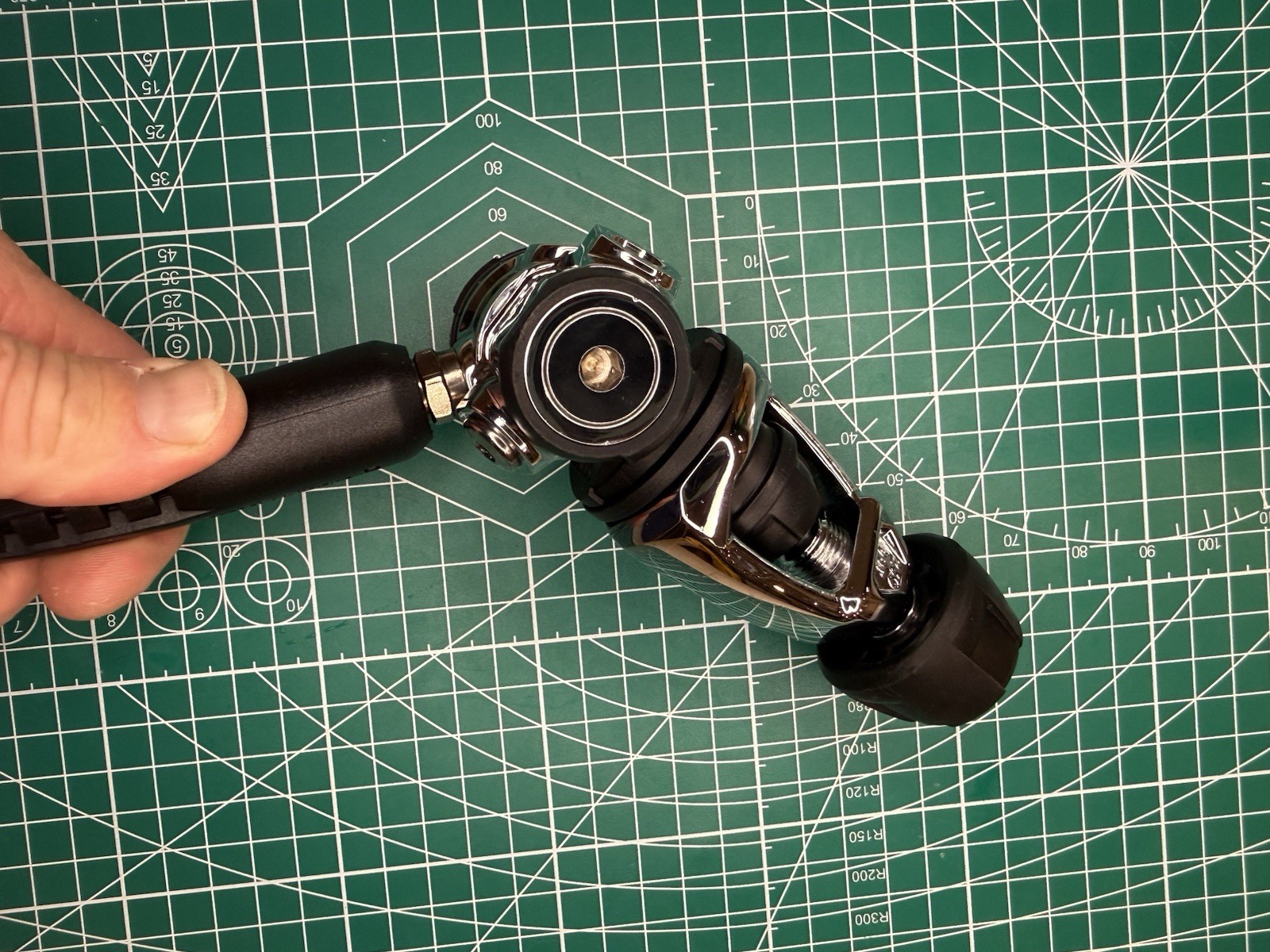 Scubapro Mk11 EVO/C370 Scuba Diving Regulator-Yoke-MINT CONDITION