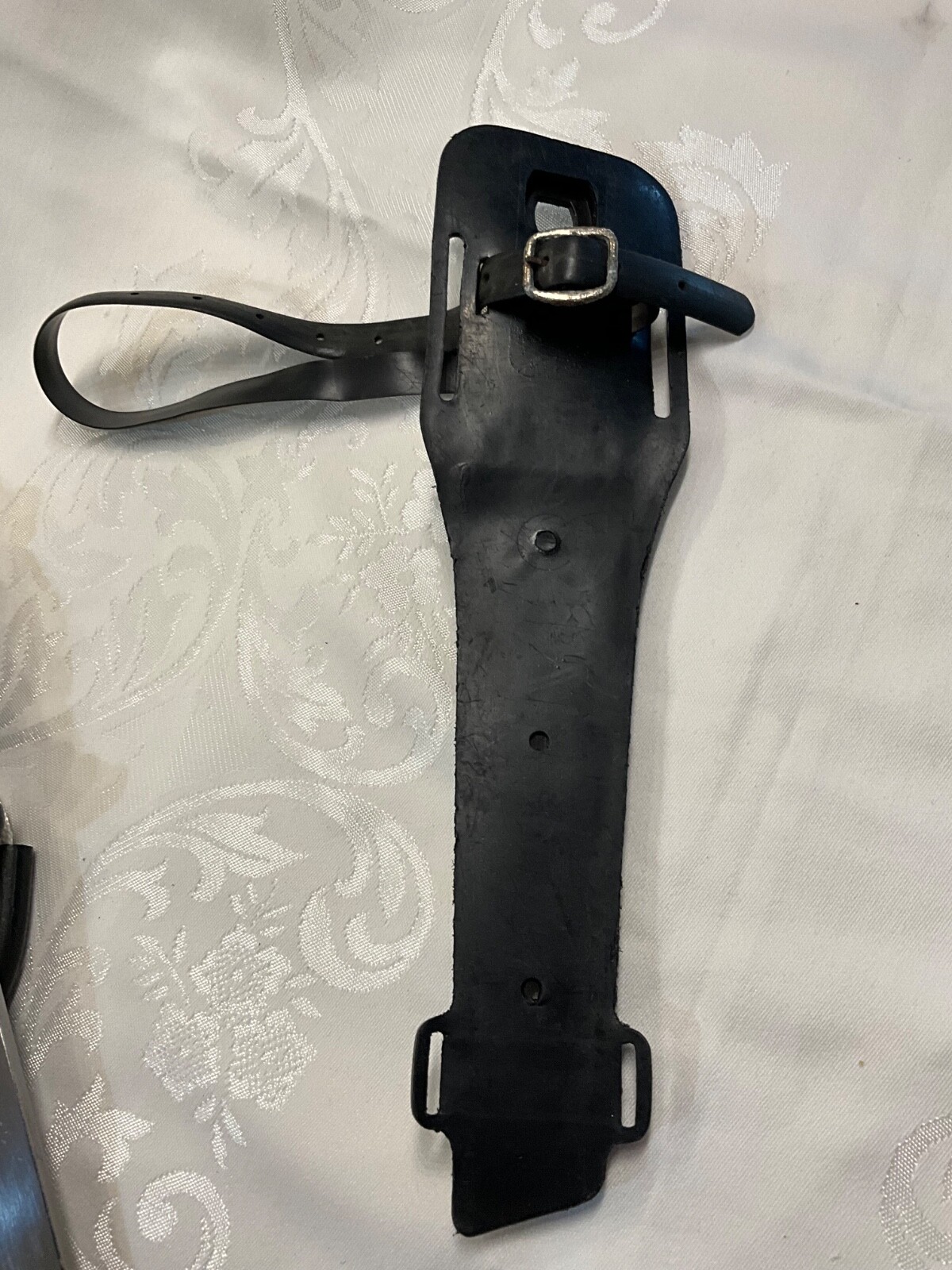 Diving Knife Wenoka Snorkeling Sea Style w/Blunt Tip+ Black Sheath +Wristlet