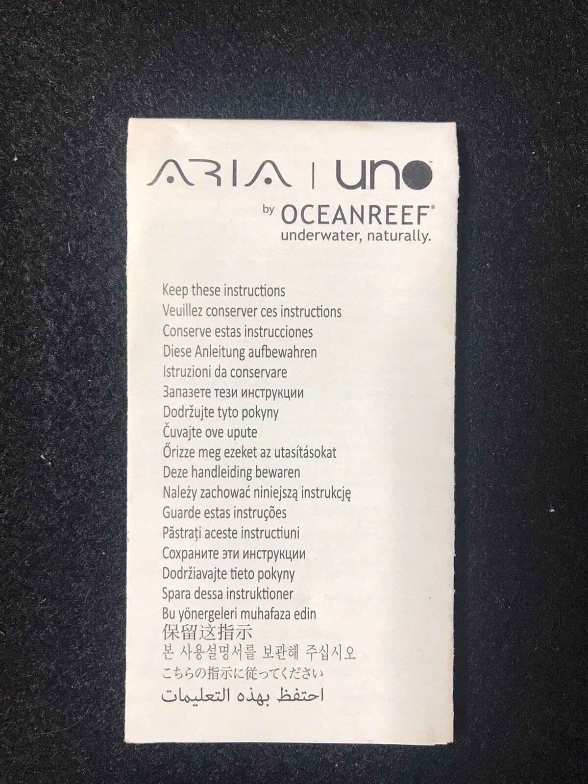 Ocean Reef Aria Classic Full Face Snorkeling Mask, Blue, Size: L / XL