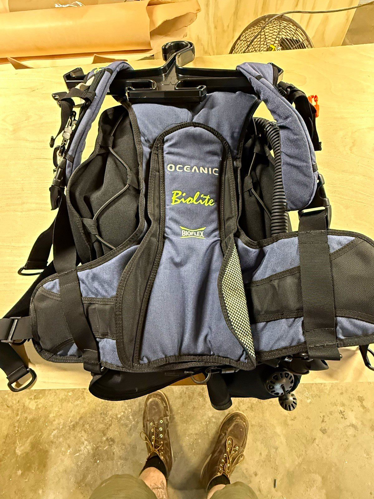 Oceanic Biolite Scuba Buoyancy Compensator BCD Vest Size Large