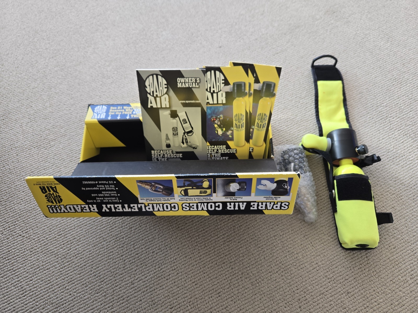 Spare Air 170 Yellow Never Used Open Box