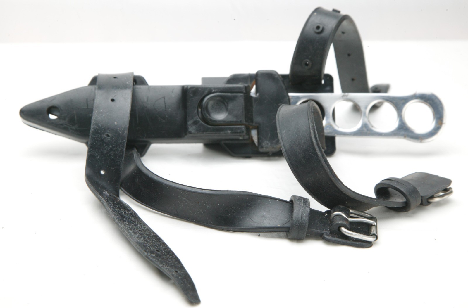 United «All Stainless Steel» Underwater Knife UC 247 With Scabbard. Taiwan. SEE.
