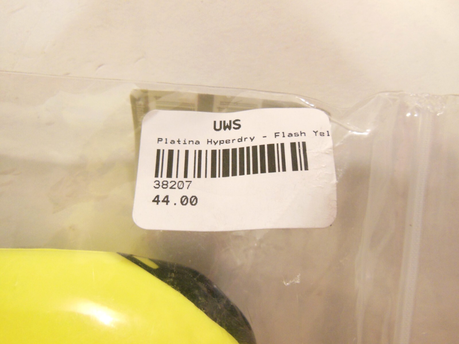 TUSA Platina Hyperdry SP-170 FY Snorkel in Flash Yellow and Black, Very Nice