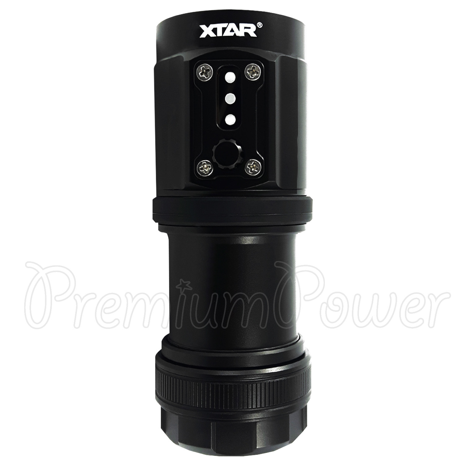 XTAR Walrus D08 Diving Flashlight LED 2000 lumens Photo Torch MC4 Charger Kit