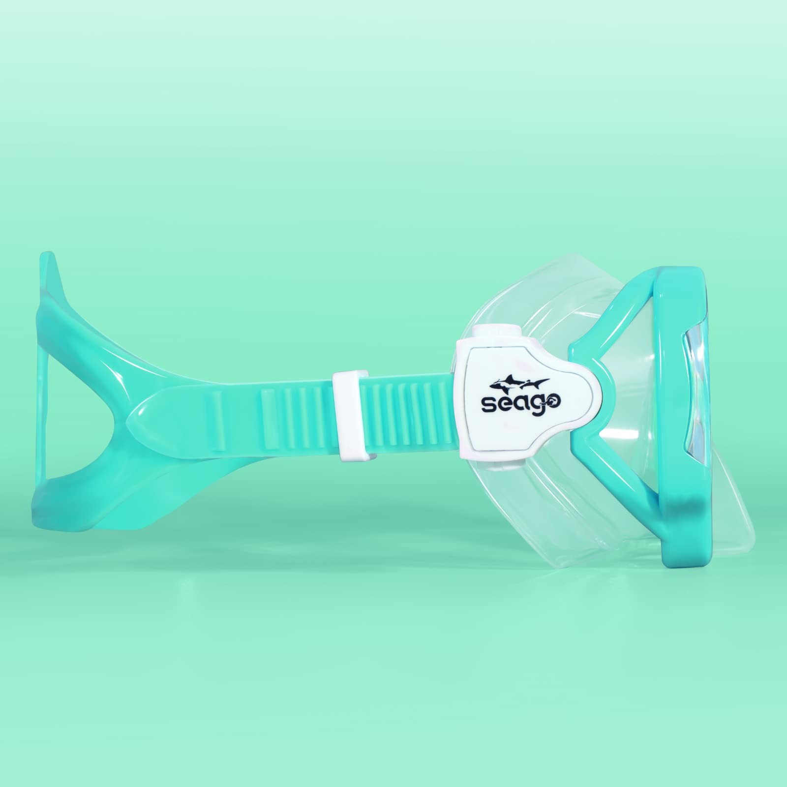 Seago Swim Mask Swimming Goggles for Kids Boys Girls Toddlers Youth 1, Green