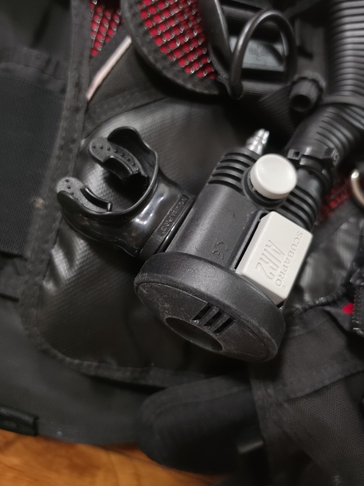 Complete Scuba Gear Set SeaQuest BCD Medium Suunto Gekko Computer TUSA Fins Bag