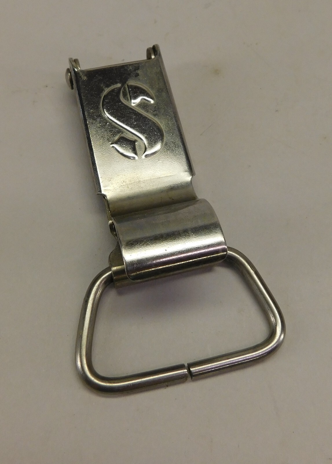 Scubapro Backpack Supercinch Buckle and Trapezoidal Ring. Stainless Steel Buckle