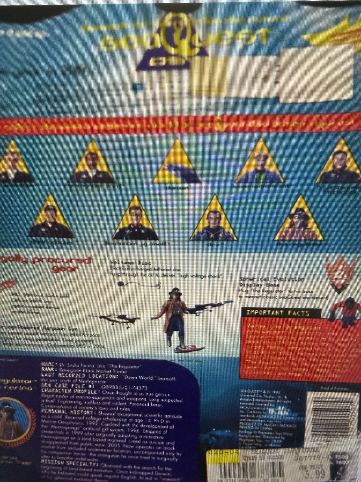 SEA QUEST REGULATOR FIGURE