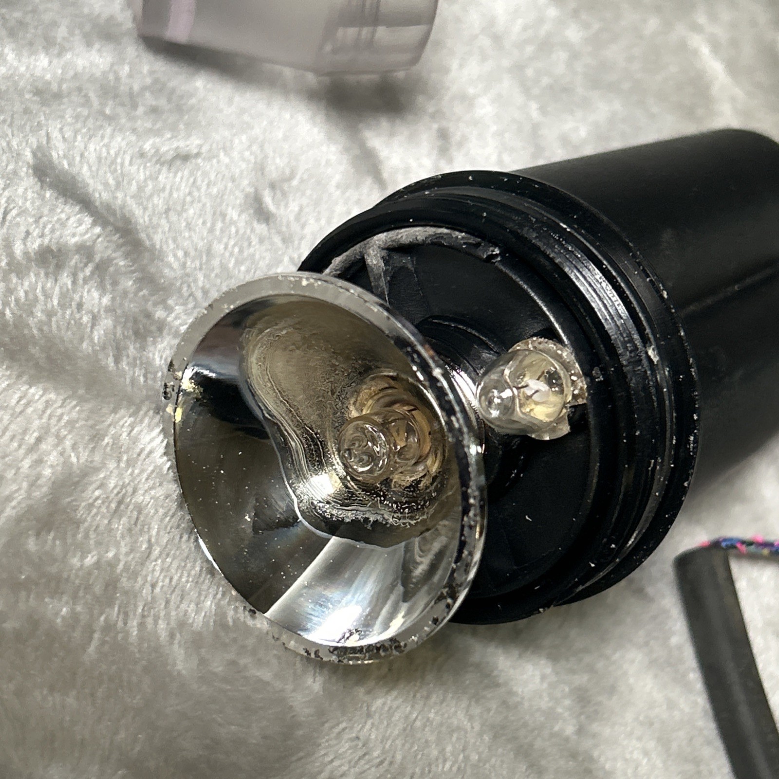 Princeton Tec 400 Dive Light Black For Parts Untested