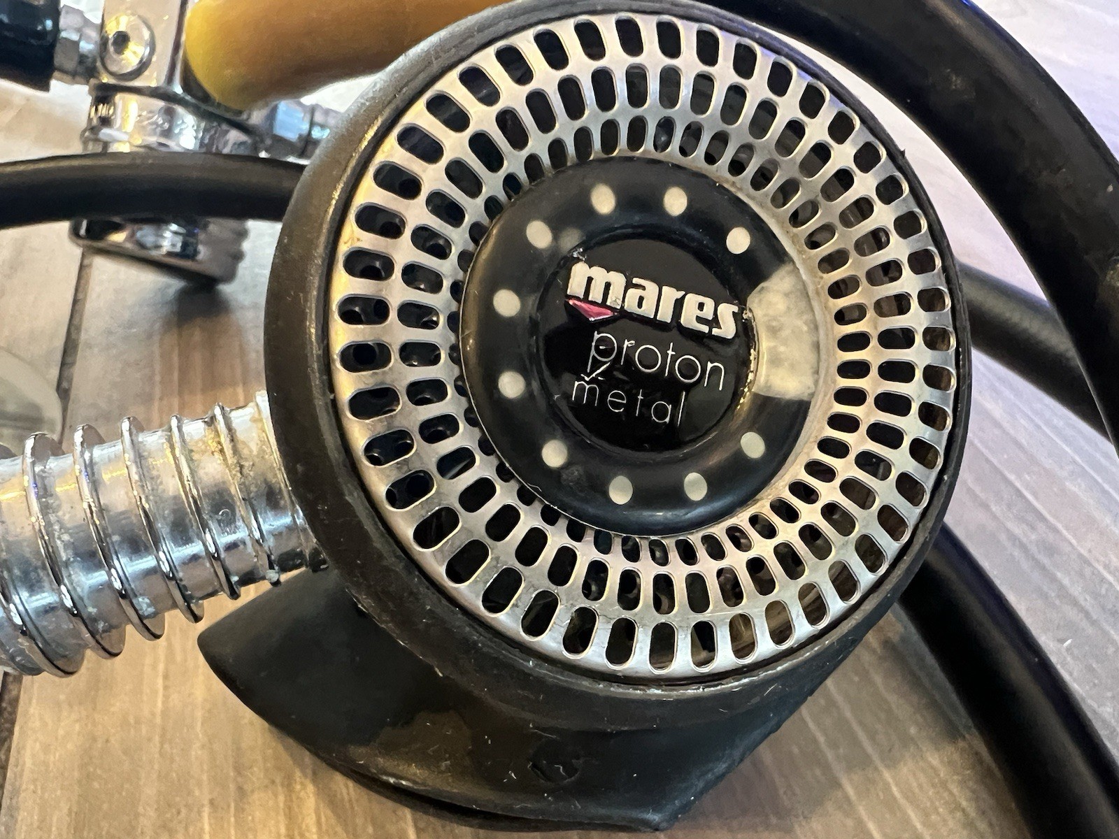 Mares Proton Metal & Sherwood Scuba Oasis Regulator & Octopus w/ Pro Dive Italy