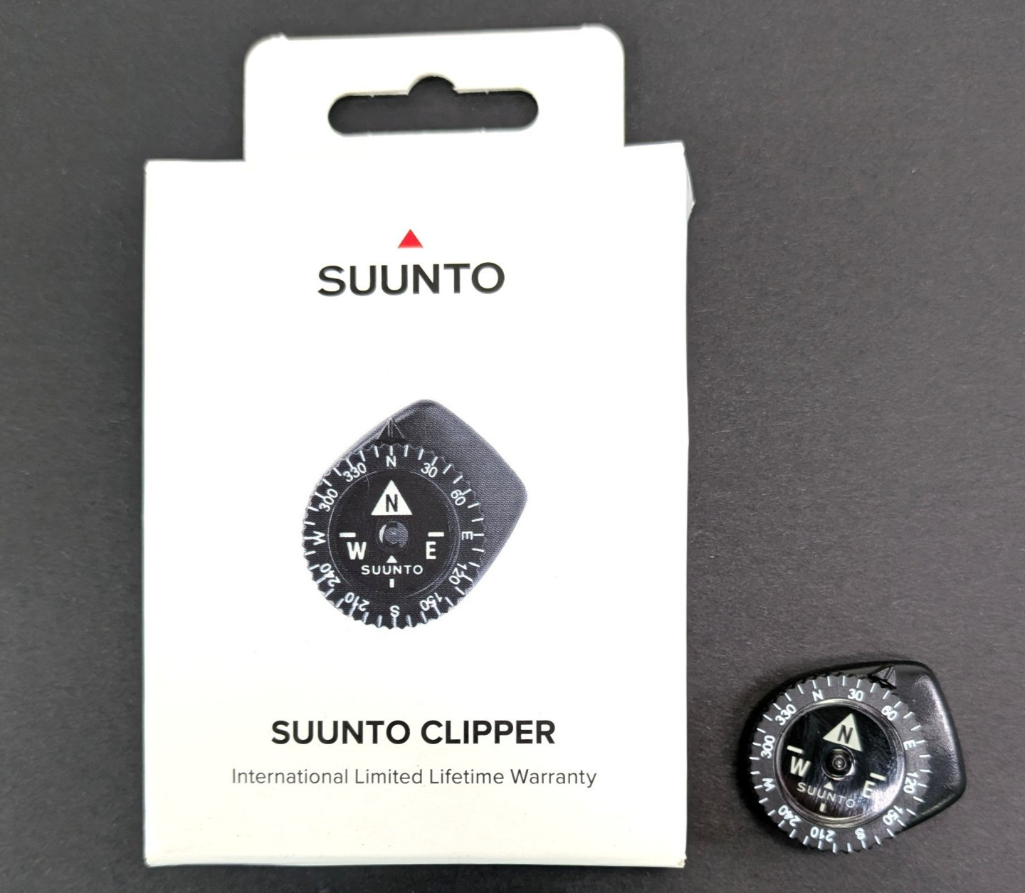 Suunto Clipper L/B NH Scuba Diving Compass Clips on to Wrist Computers & Watches