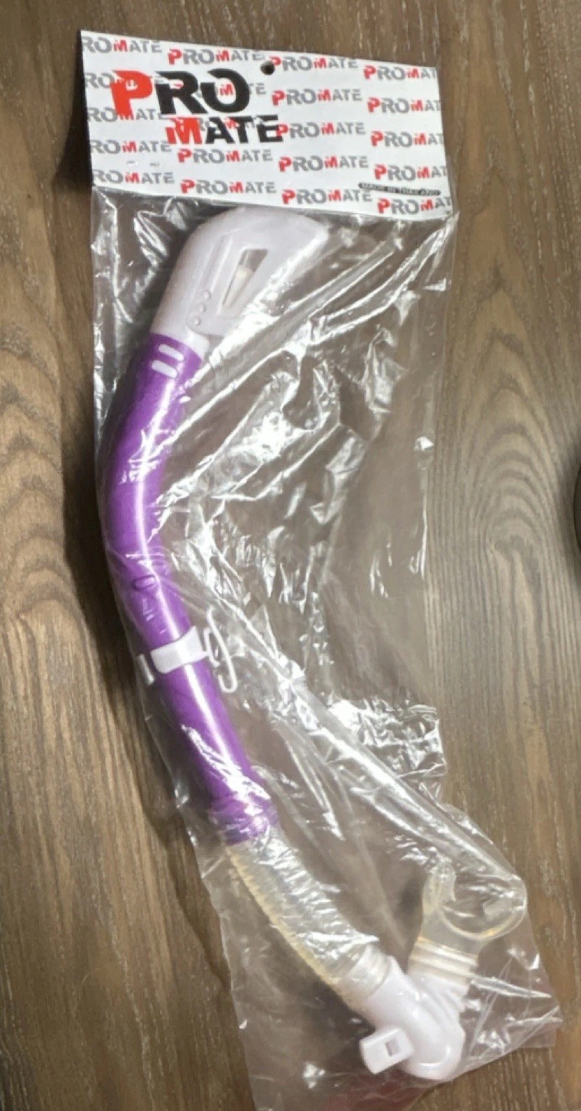 PROMATE Cobra Snorkel Mask Set MK280 Purple Diving Swim Gear Snorkel Equipment