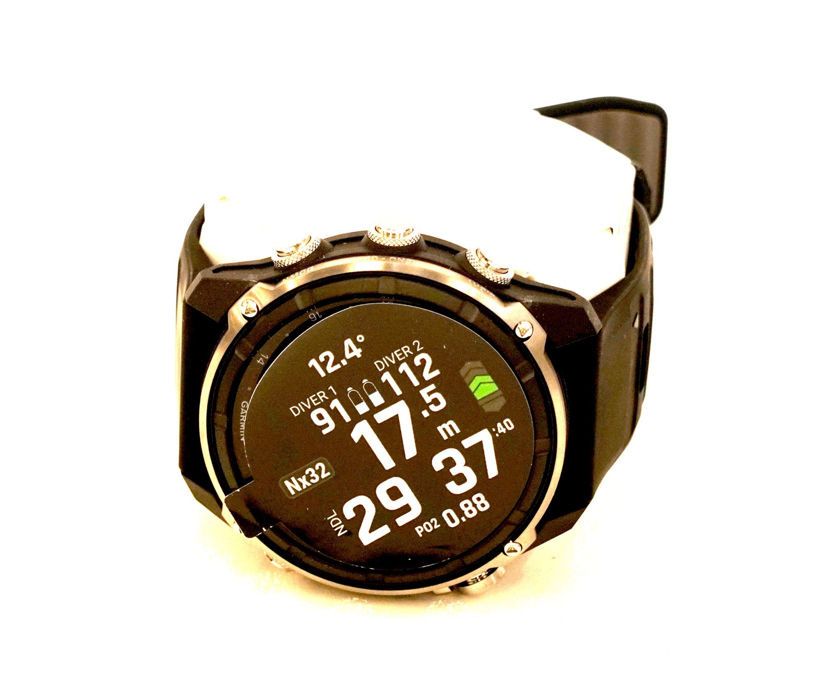 Garmin Descent Mk3i 51mm Smartwatch Dive Computer (Silver/Black PVD Titanium)