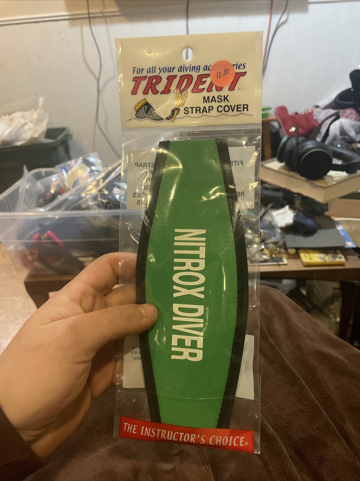 Trident Scuba Diving Mask Strap Cover Brand New Unused New