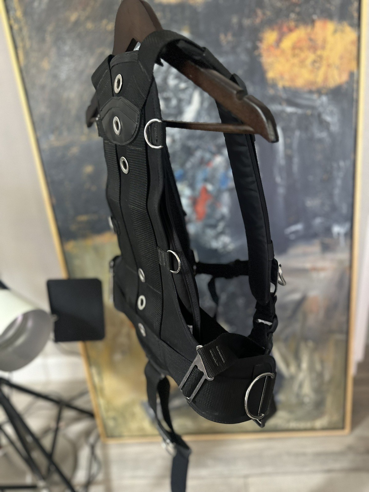 Dive Rite Transpac XT Harness, Gently Used. Size 17” Medium (T3300 Soft Pack)