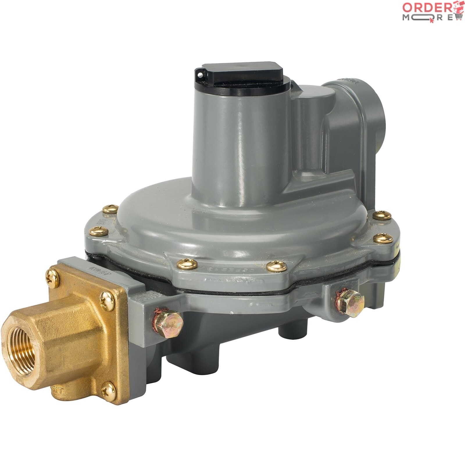 2-Stage Gas Regulator Metal 9-13″ W.C 850,000 BTU/hr LP-Gas Systems Reliable