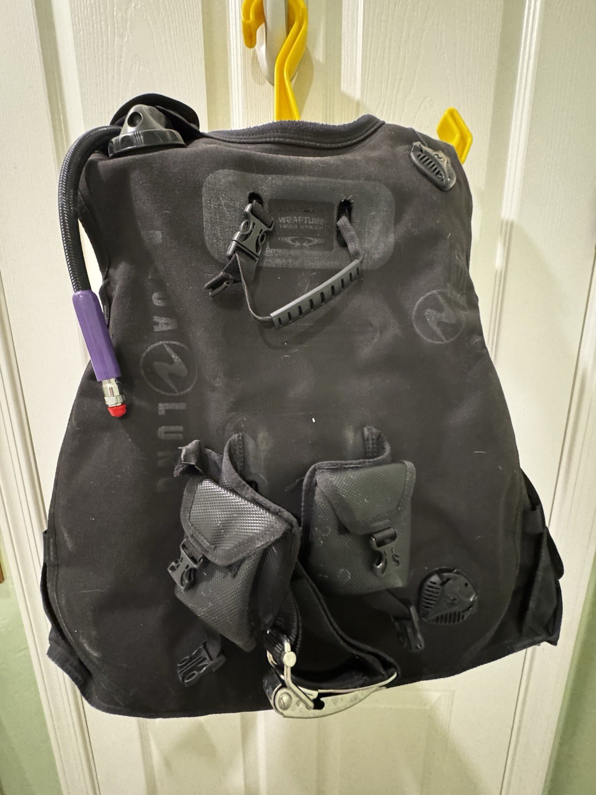 Aqua Lung Soul i3 Scuba BCD Buoyancy Compensator Vest Black/Purple Size MD