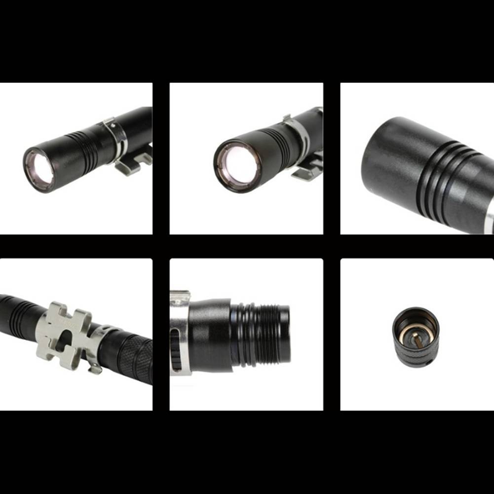 Water Resistant Scuba Diving Light 60000Mcd LED Headlight for Professional Use
